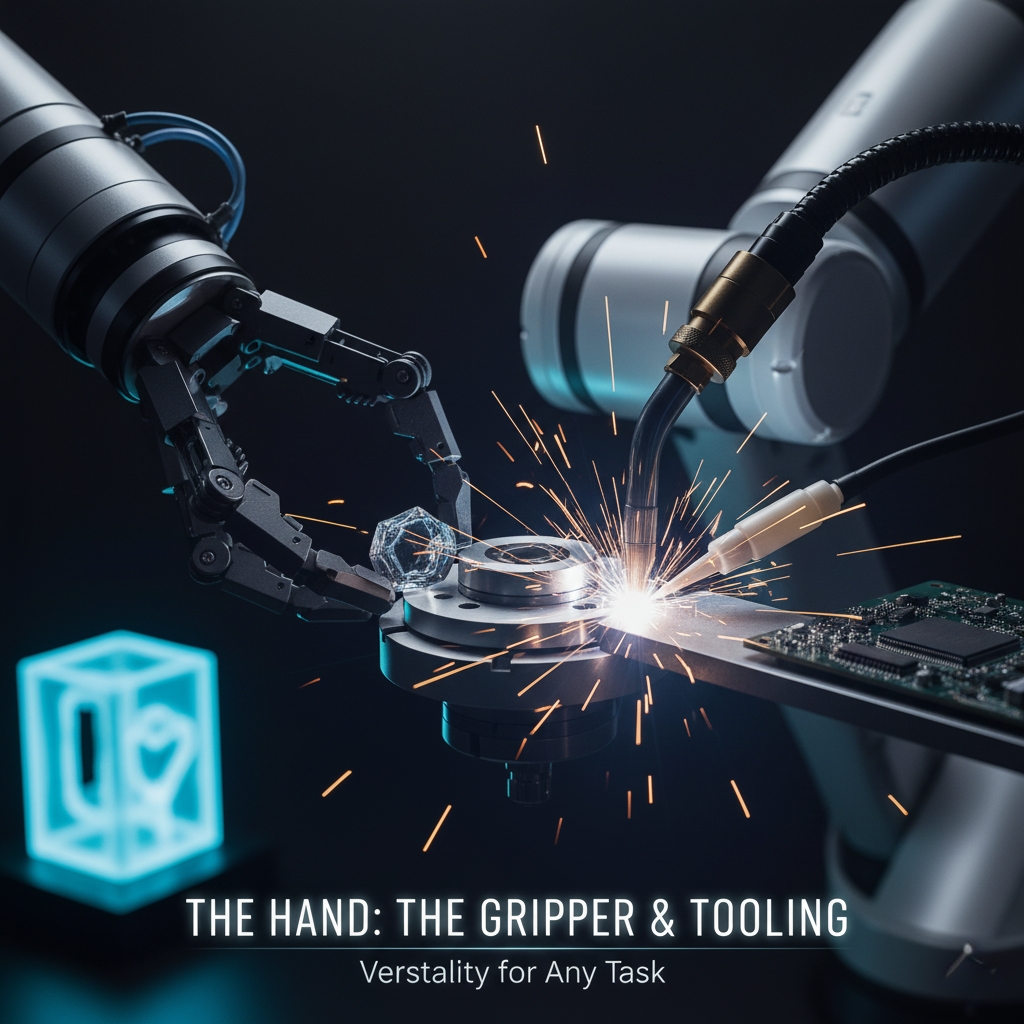 the gripper and tooling