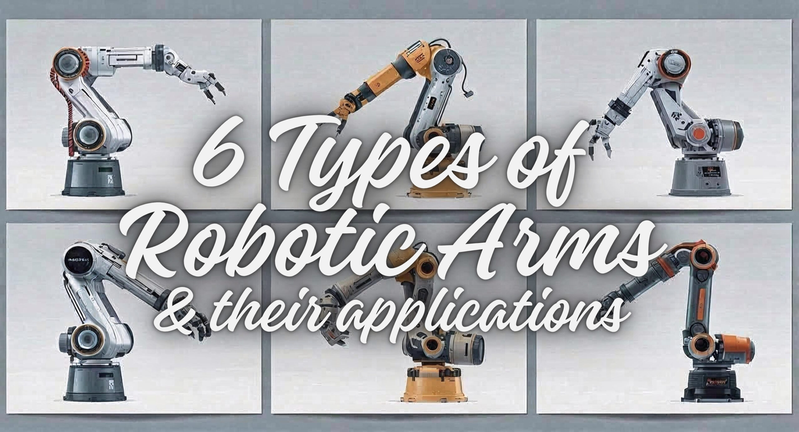 7 Types of Robotic Arms and Their Applications