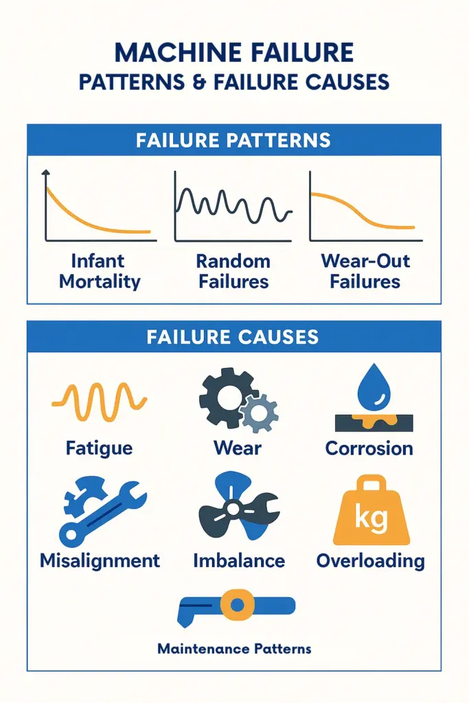 MACHINE FAILURE PATTERNS FAILURE CAUSES
