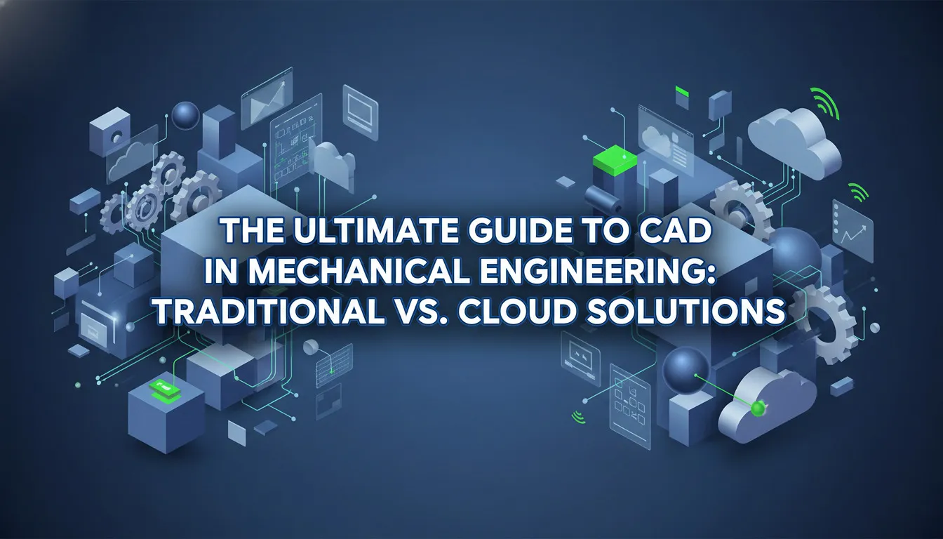 The Ultimate Guide to CAD in Mechanical Engineering: Traditional vs. Cloud Solutions