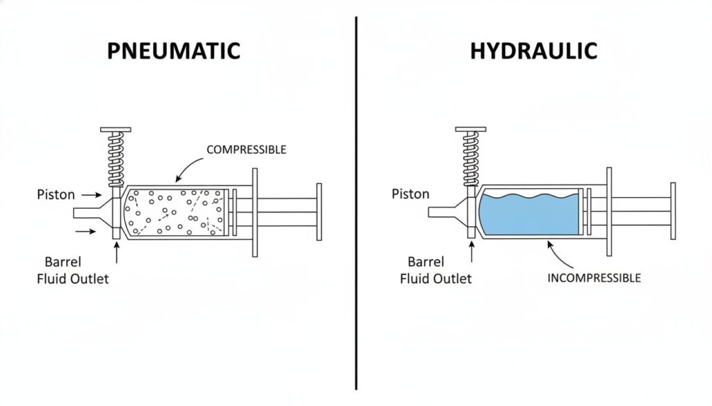 Pneumatic vs Hydraulic