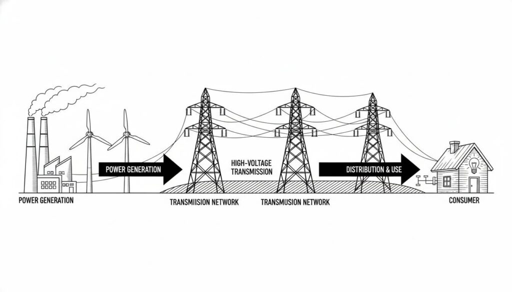 journey of electricity