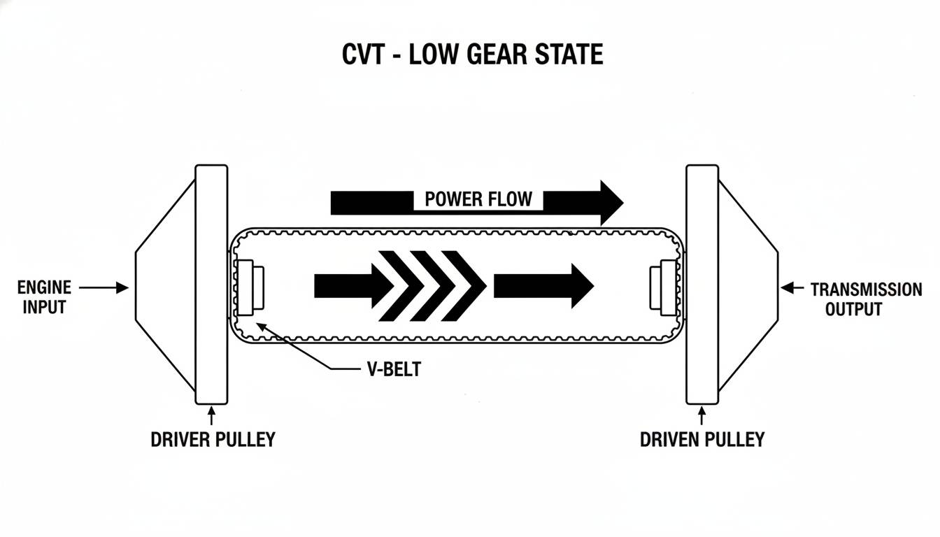 Continuously Variable Transmission (CVT): The Gearless Gearbox