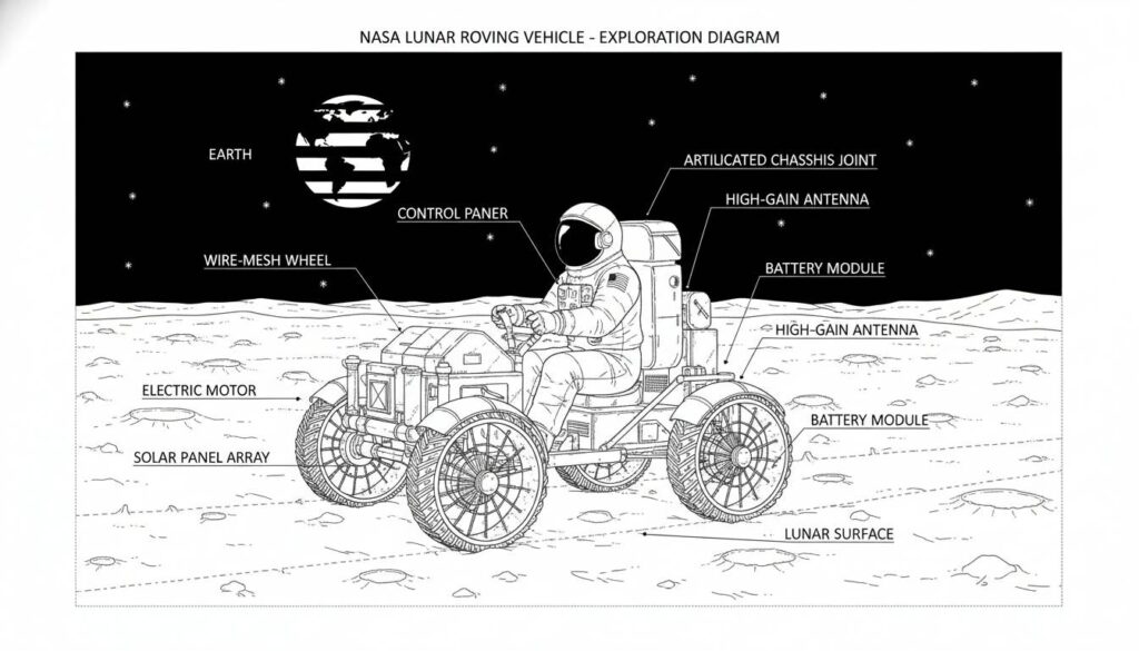 NASA Lunar Rover