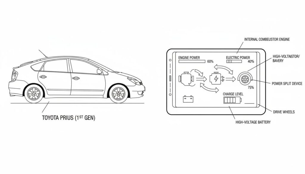 first-generation Toyota Prius