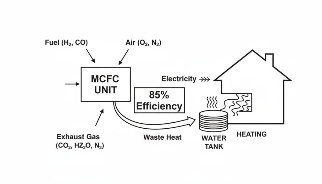 MCFC with Cogeneration