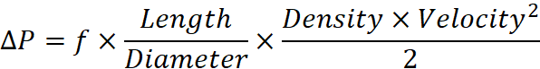 Calculating Pressure Loss in a Stepped Pipeline