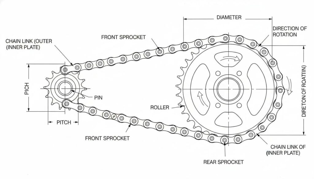Mechanical Power Systems: Moving Energy sprockets
