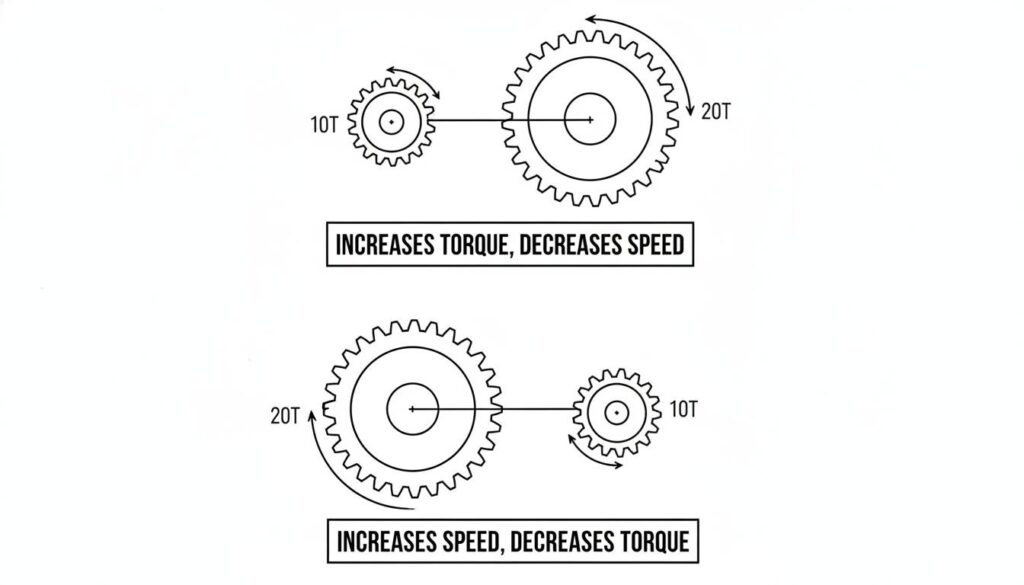 Mechanical Power Systems: Moving Energy gear ratios