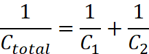 Hydraulic Capacitance in Series and Parallel Hydraulic Capacitance in Series and Parallel