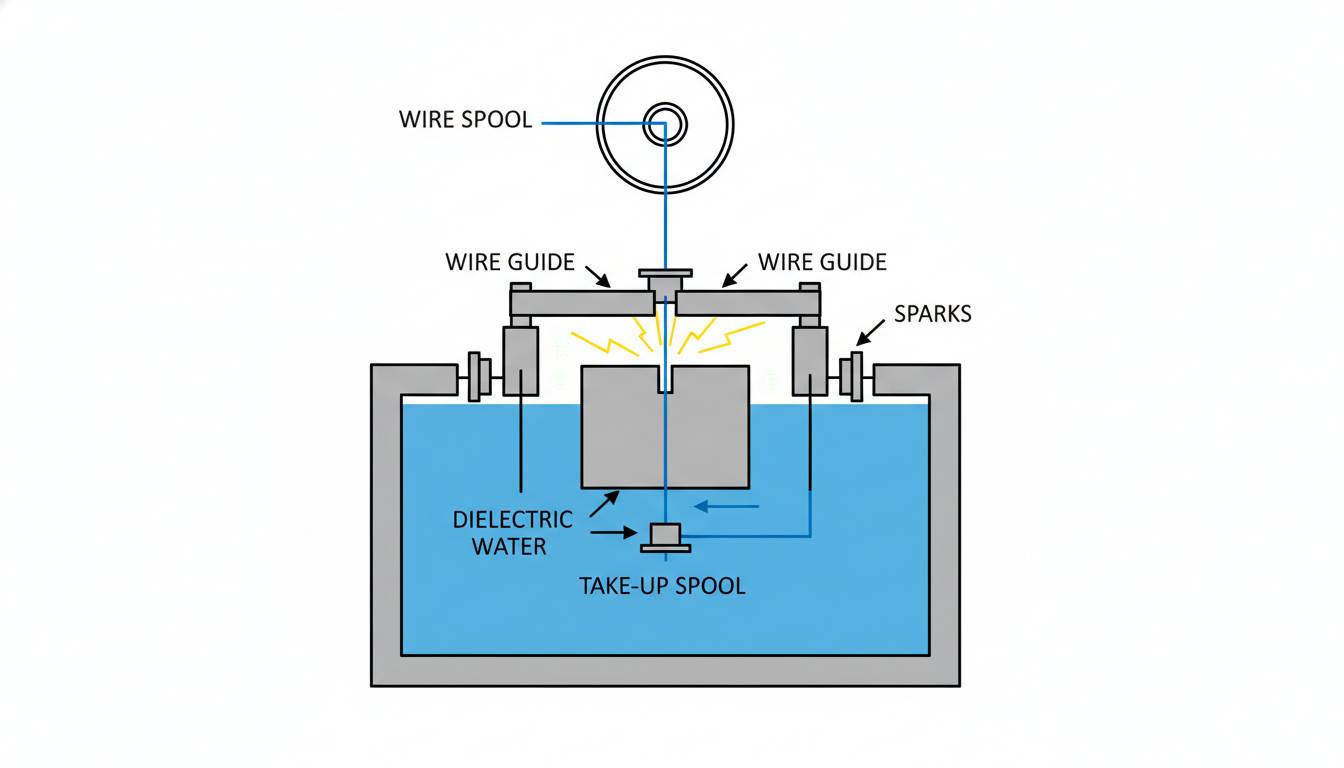 Wire Cut EDM: Cutting Metal with Lightning