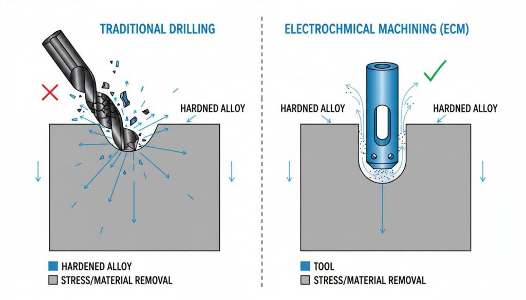 Electro Chemical Machining (ECM): Cutting Metal with Chemistry