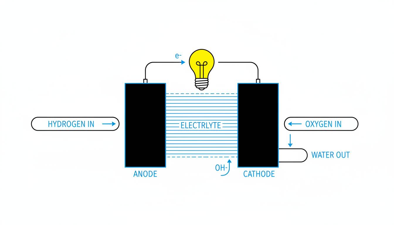 How Do Alkaline Fuel Cells Works: Working Principle, Components, Advantages, and Applications