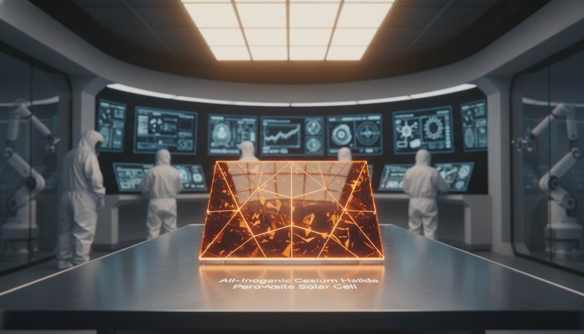 All-Inorganic Cesium Halide Perovskite Solar Cells