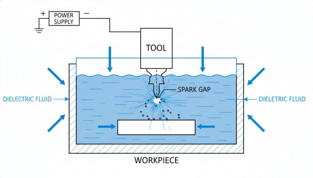 Metal Removal Rate and Surface Finish in EDM
