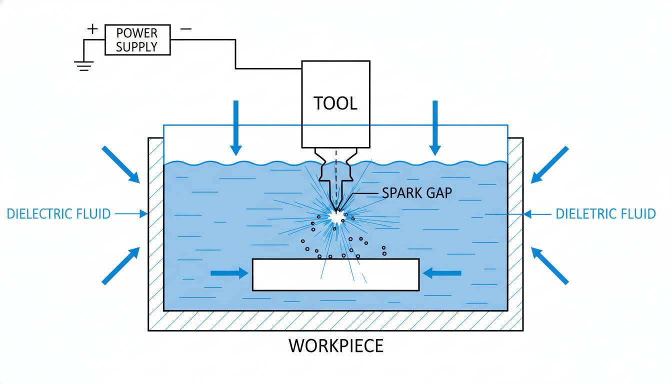 Metal Removal Rate and Surface Finish in EDM (Electrical Discharge Machining)
