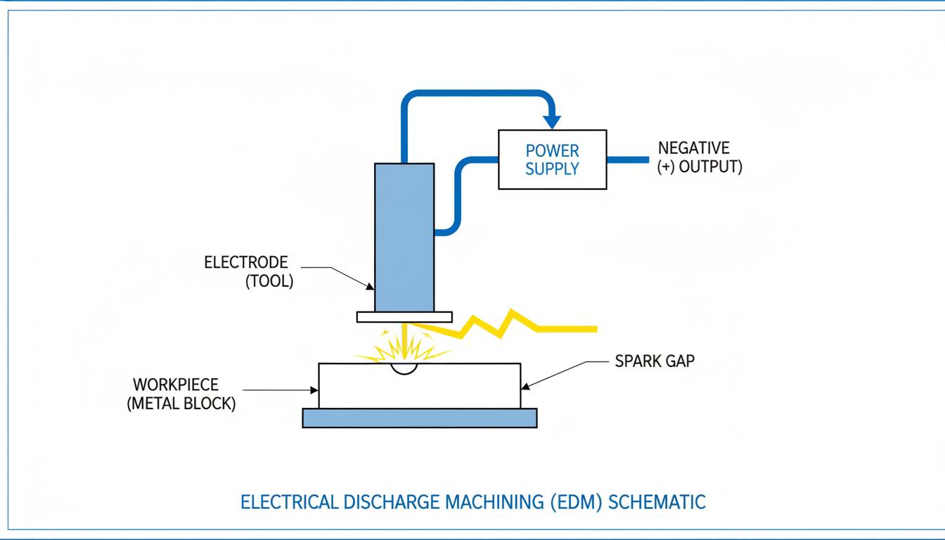 How EDM Machines Make Sparks: The Power Supply